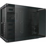 RAIJINTEK Paean Escritorio Negro, Transparente, Caja abierta/Benchmark negro, Escritorio, PC, Negro, Transparente, ATX, micro ATX, Mini-ITX, Aluminio, SPCC, Vidrio templado, 14 cm