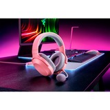 Razer Barracuda X, Auriculares para gaming rosa neón