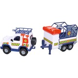 Simba Sam el bombero rescate de animales con remolque, Vehículo de juguete 