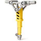 Spin Master Equipo Rubble, grúa megapotente de Charger, grúa de juguete con figura de Charger y dos herramientas desmontables, juguetes de La patrulla canina para niños y niñas a partir de 3 años, Vehículo de juguete Rubble & Crew Equipo Rubble, grúa megapotente de Charger, grúa de juguete con figura de Charger y dos herramientas desmontables, juguetes de La patrulla canina para niños y niñas a partir de 3 años, Camión grúa, 3 año(s), Plástico, Multicolor