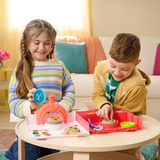 Spin Master KINETIC SAND - KIT APLASTA LA PIZZA: 452 g de Arena Mágica en 4 Colores + Accesorios - Juegos Infantiles - 6072551 - Manualidades niños - Juguetes Niños 5 Años + - Regalo Niño 5 Años +, Juego de arena Kinetic Sand - KIT APLASTA LA PIZZA: 452 g de Arena Mágica en 4 Colores + Accesorios - Juegos Infantiles - 6072551 - Manualidades niños - Juguetes Niños 5 Años + - Regalo Niño 5 Años +, Kit de manualidades para niños, 5 año(s), Multicolor, 9 pieza(s)