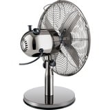Steba VT T6 Acero inoxidable, Ventilador Gunmetal, Ventilador con aspas para el hogar, Acero inoxidable, Piso, Mesa, Metal, 54 dB, 3,4 m