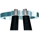 Wiha Juego de alicates para anillos de seguridad Classic, con MagicTips, Set de pinzas rojo