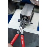 Wiha Juego de alicates para anillos de seguridad Classic, con MagicTips, Set de pinzas rojo