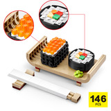 ZURU MAX Premium Sushi Bar, Juegos de construcción MAX Premium Sushi Bar, Juego de construcción, 8 año(s), Plástico, 183,81 g