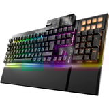 be quiet! Dark Mount Silent Linear DE ISO teclado Juego USB QWERTZ Alemán Negro, Teclado para gaming negro, Alámbrico, USB, Interruptor mecánico, QWERTZ, LED RGB, Negro
