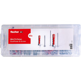 fischer 560097, Pasador gris claro/Rojo