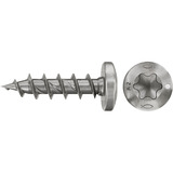 fischer Tornillo para aglomerado PowerFast II 3,5x12 cabeza media redonda TX 