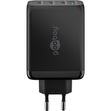goobay Cargador rápido USB-C PD multipuerto 100 vatios negro