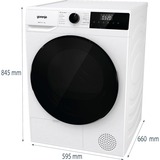 gorenje DHNA92/DE secadora Independiente Carga frontal 9 kg Blanco, Secadoras con bomba de calor blanco, Independiente, Carga frontal, Bomba de calor, Blanco, Botones, Giratorio, Derecho