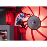 ALTERNATE Custom PC Series • iCUE Red Madness Gaming-PC negro/Transparente