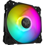 ASUS TUF Gaming TF120 ARGB Fan - Triple Fan Kit with ARGB Controller Carcasa del ordenador Refrigerador de aire 12 cm Negro, Ventilador negro/Transparente, Refrigerador de aire, 12 cm, 250 RPM, 1900 RPM, Negro