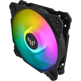 ASUS TUF Gaming TF120 ARGB Fan - Triple Fan Kit with ARGB Controller Carcasa del ordenador Refrigerador de aire 12 cm Negro, Ventilador negro/Transparente, Refrigerador de aire, 12 cm, 250 RPM, 1900 RPM, Negro