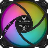 ASUS TUF Gaming TF120 ARGB Fan - Triple Fan Kit with ARGB Controller Carcasa del ordenador Refrigerador de aire 12 cm Negro, Ventilador negro/Transparente, Refrigerador de aire, 12 cm, 250 RPM, 1900 RPM, Negro