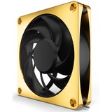 Alphacool Apex Stealth Metal 120mm Lüfter 2000rpm, Ventilador dorado/Negro
