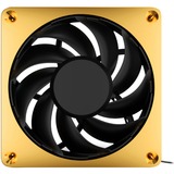 Alphacool Apex Stealth Metal 120mm Ventilador 2000rpm dorado/Negro
