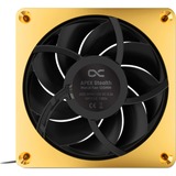 Alphacool Apex Stealth Metal 120mm Ventilador 2000rpm dorado/Negro