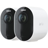 Arlo Ultra 2 Spotlight Exterior 3840 x 2160 Pixeles Pared, Cámara blanco/Negro, Exterior, Inalámbrico, Amazon Alexa & Google Assistant, FCC, CE, IC, EuP1275, WERCS, Pared, Negro, Blanco
