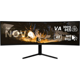 Arozzi Nova 49TUW165, Monitor de gaming negro