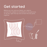 Beurer 20074, Almohadas eléctricas Lavanda