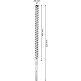 Bosch Expert Broca para martillo SDS Max-8X, Taladro Martillo perforador, Hammer drill bit, 2,6 cm, 520 mm, Concreto, Piedra, 40 cm