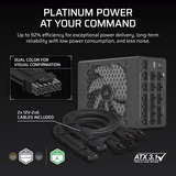 Corsair HX1500i (2025) Generalmente reacondicionado, Fuente de alimentación de PC negro