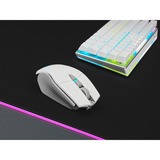 Corsair M65 RGB ULTRA Wireless, Ratones para gaming blanco/Gris claro