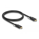 DeLOCK Cable USB 3.2 Gen 2, conector USB-C > conector USB-C negro