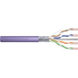 Digitus Cable de instalación profesional Cat.6 F/UTP simplex, Eca violeta