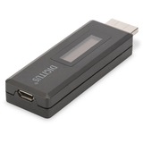 Digitus DA-70469 generador de video de prueba HDMI, Instrumento de medición negro, 22 mm, 70 mm, 12 mm, 15 g