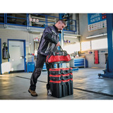 EINHELL Maletín de sistema E-Case, Bolsa negro/Rojo