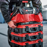 EINHELL Maletín de sistema E-Case, Bolsa negro/Rojo
