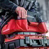 EINHELL Maletín de sistema E-Case, Bolsa negro/Rojo