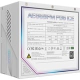 GIGABYTE AORUS ELITE P850W ICE Fuente de Alimentación - PCIe 5.0, 80 PLUS Platinum, Diseño completamente modular, Ventilador de 120 mm, Compatible con ATX 3.0, Enchufe UE, Fuente de alimentación de PC blanco, 80 PLUS Platinum, Diseño completamente modular, Ventilador de 120 mm, Compatible con ATX 3.0, Enchufe UE, 850 W, 100 - 240 V, 50/60 Hz, 12 A, Activo, 125 W