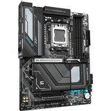 GIGABYTE B850 GAMING X WIFI6E Placa Base - Procesadores AMD Ryzen Serie 9000, VRM digital de 12+2+2 fases, hasta 8200MHz DDR5 (OC), 1xPCIe 5.0 + 2xPCIe 4.0 M.2, LAN 2.5G, WIFI 6E, USB 3.2 Gen 2x2 negro/Gris, VRM digital de 12+2+2 fases, hasta 8200MHz DDR5 (OC), 1xPCIe 5.0 + 2xPCIe 4.0 M.2, LAN 2.5G, WIFI 6E, USB 3.2 Gen 2x2, AMD, Zócalo AM5, AMD Ryzen 7000 Series, AMD Ryzen 8000 Series, AMD Ryzen 9000 Series, Zócalo AM5, DDR5-SDRAM, 256 GB