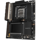 GIGABYTE X870E AERO X3D DARK WOOD, Placa base negro/Madera, VRM digital de 16+2+2 fases, hasta 9000 Hz DDR5 (OC), 2x PCIe 5.0 + 2x PCIe 4.0, Wi-Fi 7, LAN 5 GbE, USB 4, AMD, Zócalo AM5, AMD Ryzen 7000 Series, AMD Ryzen 8000 Series, AMD Ryzen 9000 Series, Zócalo AM5, DDR5-SDRAM, 256 GB