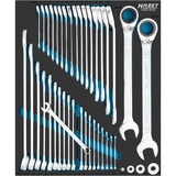 Hazet Juego de llaves de tubo 163D-9/42, tamaño 1/2++, Llave de tuercas 