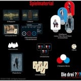 KOSMOS Los tres ??? Herencia del dragón Juego, Juego de mesa 