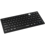 Kensington Teclado inalámbrico dual compacto para múltiples dispositivos negro