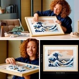 LEGO ART Hokusai: La Gran Ola, Juegos de construcción Juego de construcción, 18 año(s), Plástico, 1810 pieza(s), 2,7 kg