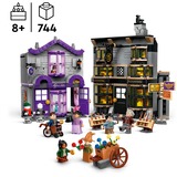 LEGO Harry Potter Ollivanders™ y Túnicas de Madame Malkin, Juegos de construcción Juego de construcción, 8 año(s), Plástico, 744 pieza(s), 1,08 kg
