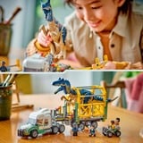 LEGO Misiones Dinosaurio: Camión de Transporte del Allosaurus, Juegos de construcción Juego de construcción, 8 año(s), Plástico, 588 pieza(s), 1,02 kg
