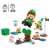 LEGO Super Mario Aventuras interactivas con ® Luigi™, Juegos de construcción Juego de construcción, 6 año(s), Plástico, 210 pieza(s), 457 g