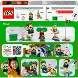 LEGO Super Mario Aventuras interactivas con ® Luigi™, Juegos de construcción Juego de construcción, 6 año(s), Plástico, 210 pieza(s), 457 g