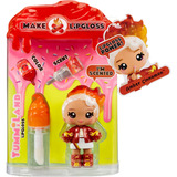 MGA Entertainment Yummiland Lip Gloss Doll Series 2- Cinnamon Spice (Amber Cinnamon), Muñecos Minifigura, Femenino, 4 año(s), 100 mm, Multicolor