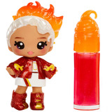 MGA Entertainment Yummiland Lip Gloss Doll Series 2- Cinnamon Spice (Amber Cinnamon), Muñecos Minifigura, Femenino, 4 año(s), 100 mm, Multicolor