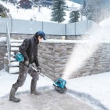 Makita SN400MP, Soplador de nieve azul/Negro