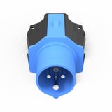 NRGkick Adaptador de enchufe 16A - 3 polos, máx. 3,7kW negro/Azul