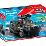 PLAYMOBIL City Action Vehículo todoterreno SWAT, Juegos de construcción 