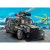 PLAYMOBIL City Action Vehículo todoterreno SWAT, Juegos de construcción 